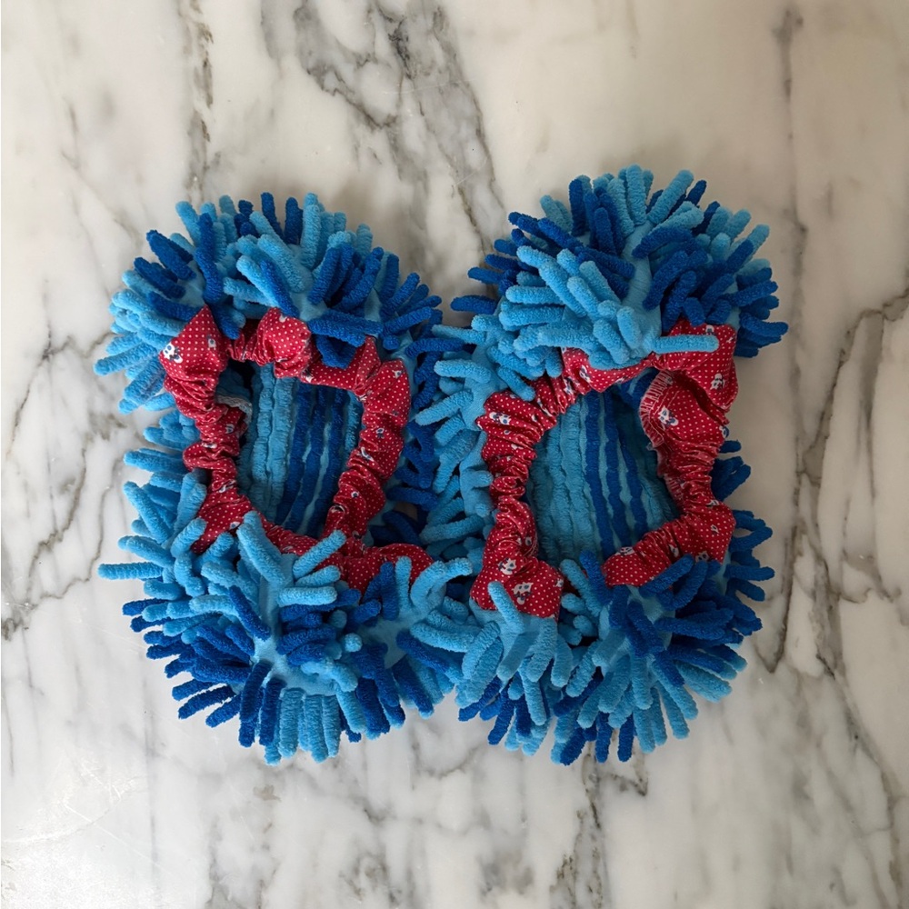 Washable Cleaning Duster Mop Slippers